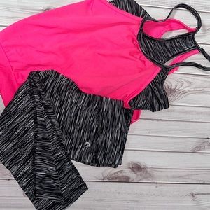 Cute workout or cheer or tumbling set!